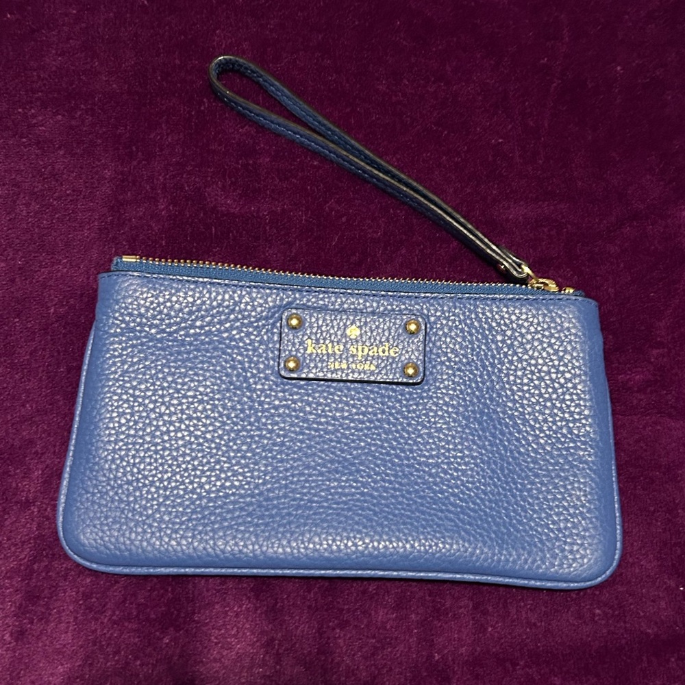 KATE SPADE Blue Wristlet